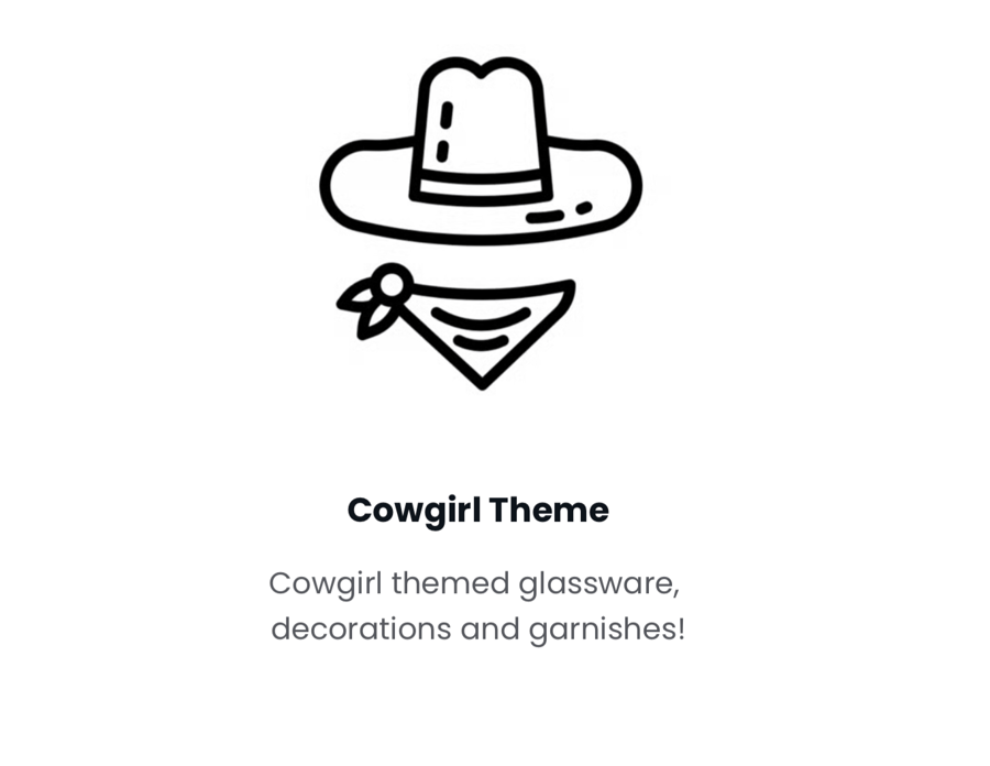 Cowgirl's Rodeo cocktail class moment